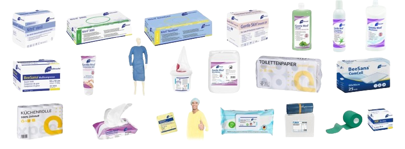 Das Sortiment von Handschuhe24 